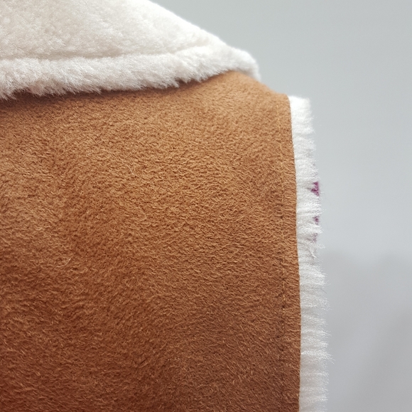 Westport 1962 Shepra Shearing Vest, Faux Suede 2 Pockets. Womans Size M - Picture 5 of 9